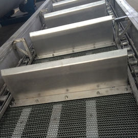 Stainless Steel Mesh Wire Conveyor Fire Resistant