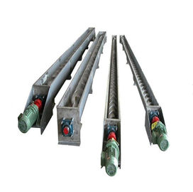 Horizontal Spiral Stainless Steel Screw Conveyor System Specific Design