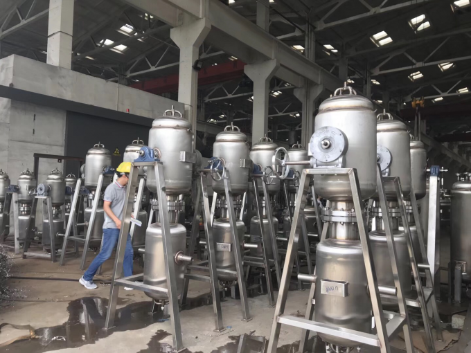 Chemical Reaction Stainless Steel Storage Tanks / Flash Stainless Steel