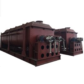Hollow Rotary Paddle Dryer 55 - 110KW Environmental Frienddly Production