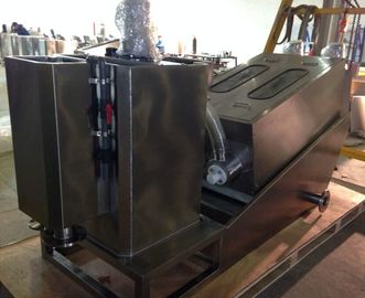 Sewage Dehydrator Screw Filter Press Sludge Dewatering Stainless Steel
