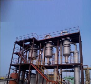 Quadruple Effect Falling Film Evaporator Animal Feed Industry Field Installation