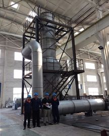 MVR Vertical Falling Film Evaporator Low Evaporation Temperature Field Installation