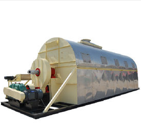 Sludge Dryer Machine / Rotary Drying Equipment 55 - 110KW Power SS Material