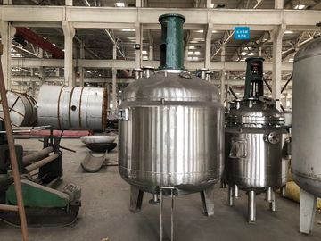 Polished Reaction Kettle / Industrial Scale Reactors 1000L Pneumatic Test