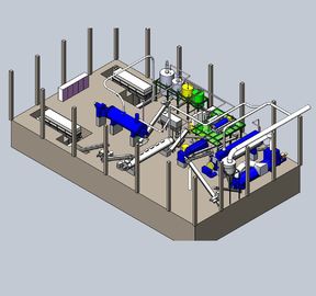 Horse Meat Poultry Waste Rendering Plant / Poultry Slaughter Equipment