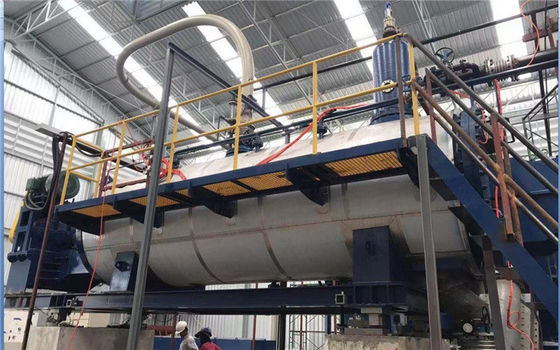 High Pressure Animal Rendering Machine Horizontal Waste Treatment 440V